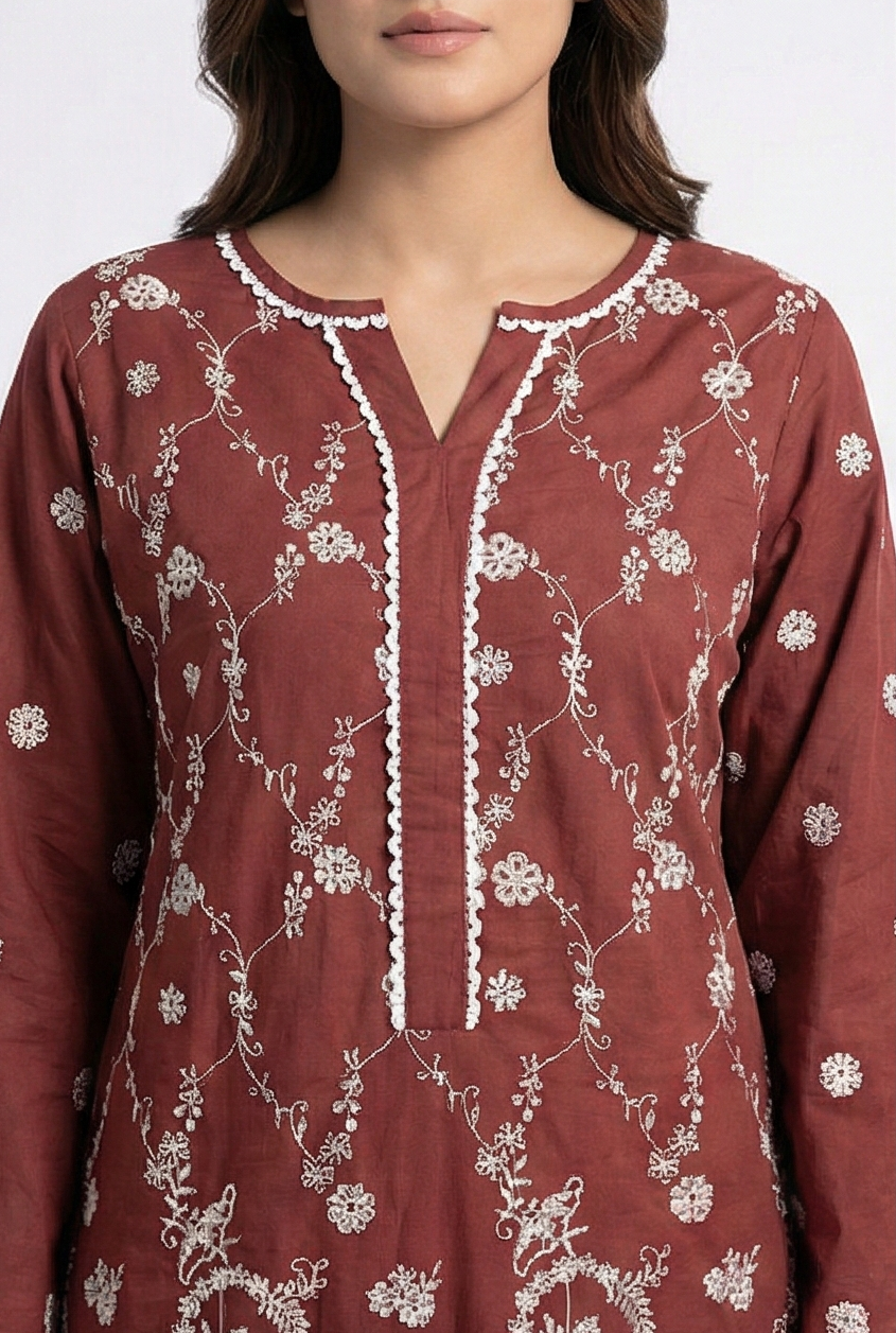 Image Signature Embroidered silk polyester 2pcs