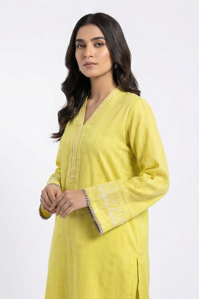 Asim Jofa V neck Yellow 2pcs