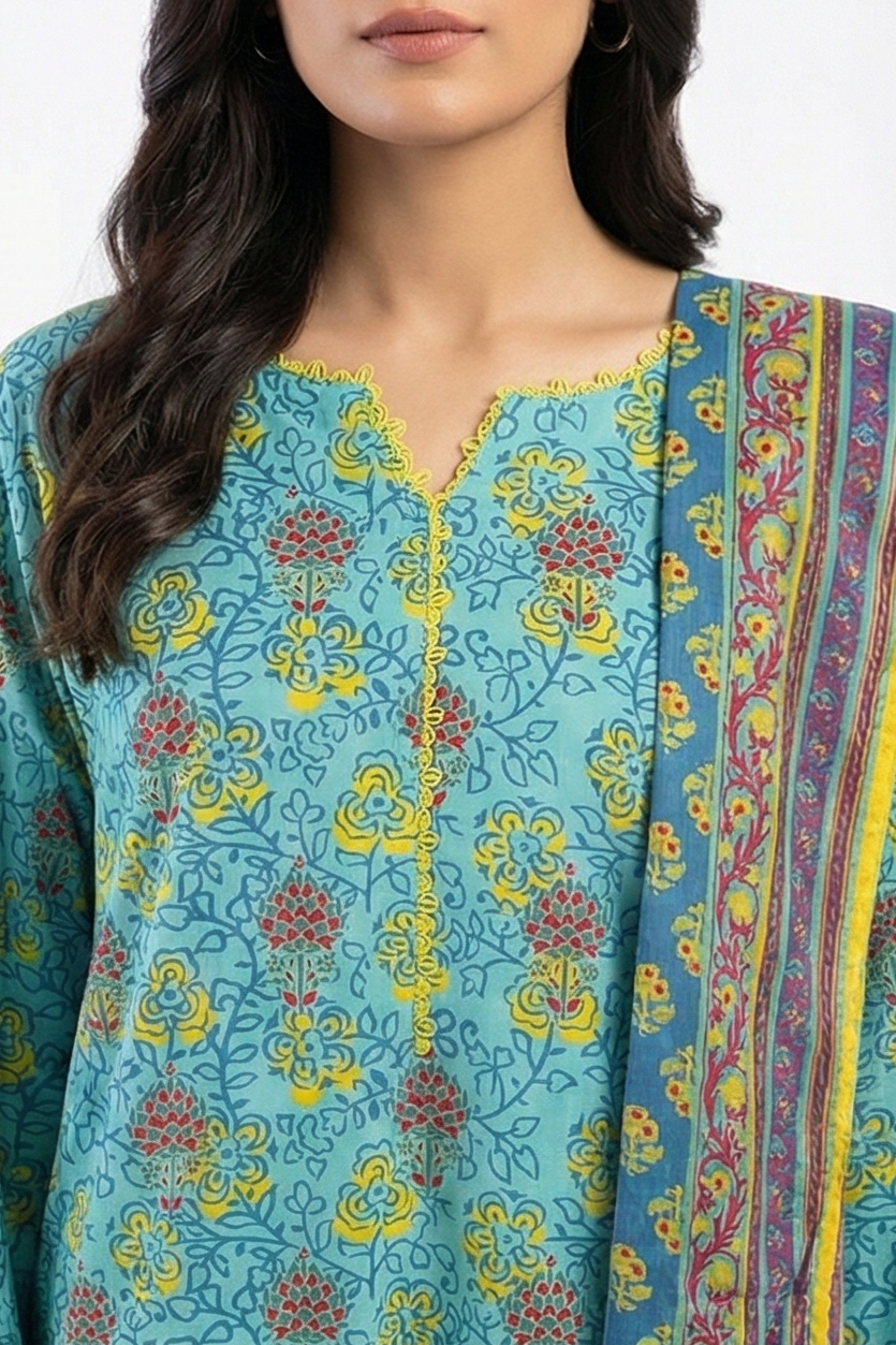 Beechtree Lawn green floral 2pcs