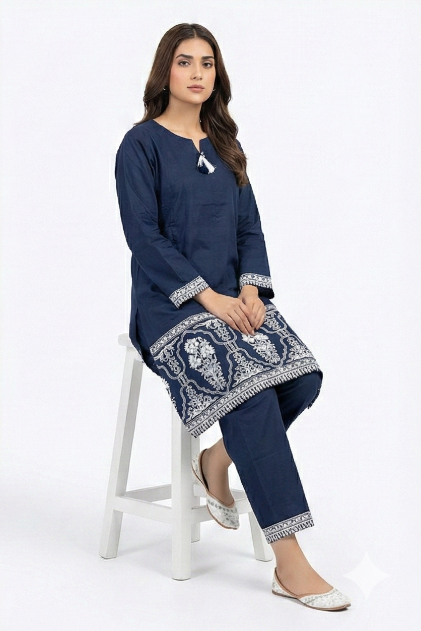 Ego cotton embroidered 2pcs